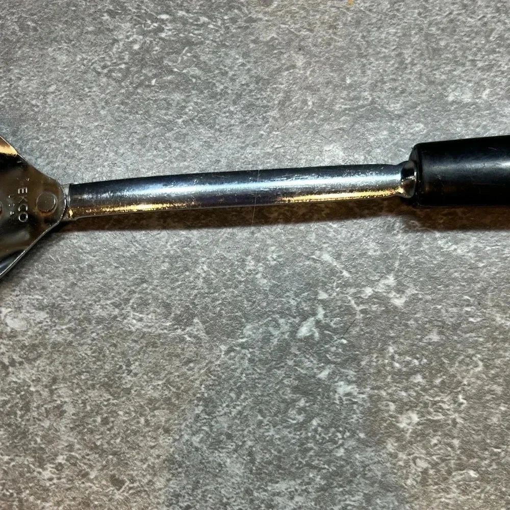 Vintage Ekco Stainless Steel Serving Spoon Made In USA Great Condition See Note
